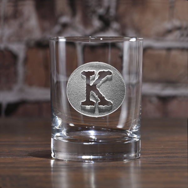 Engraved Rocks Glasses