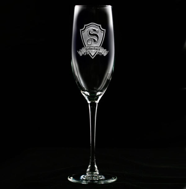 Personalized Toasting Glasses, Anniversary Champagne Flutes