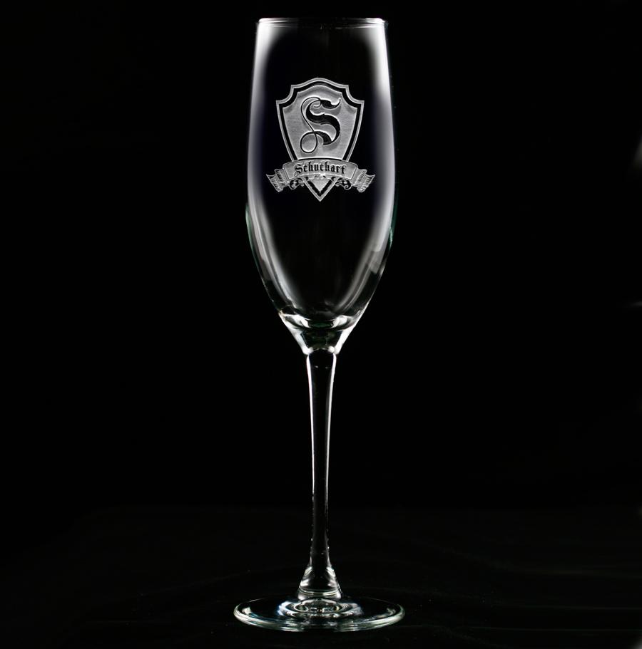 Personalized Toasting Glasses, Anniversary Champagne Flutes