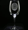 Keep Calm and Sparkle Wine Glass