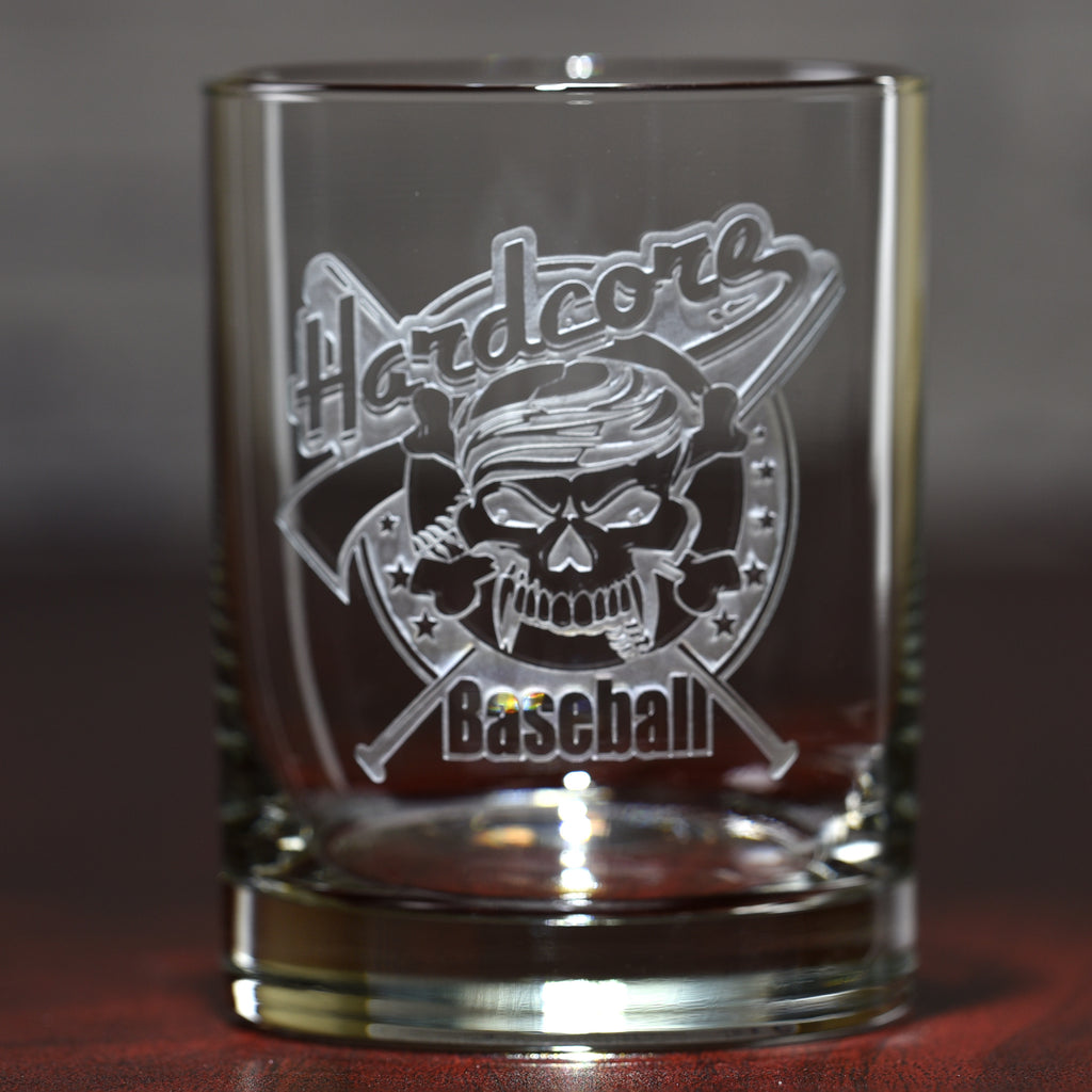 Logo Standard Bourbon Whiskey Glass (Set of 2)
