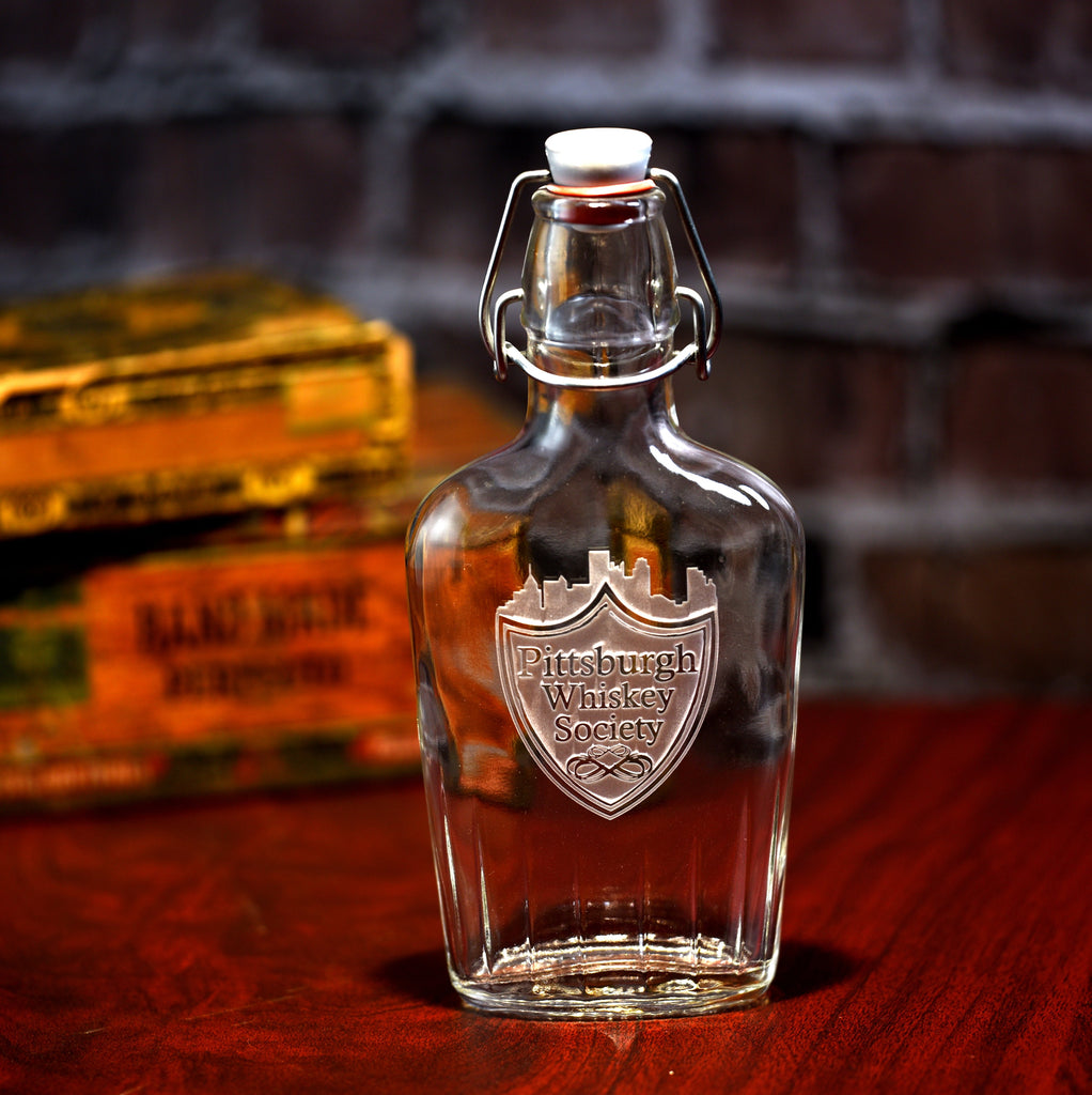 Custom Logo Flask (Set of 2)