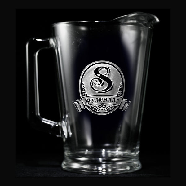 Engraved Beer Pitcher