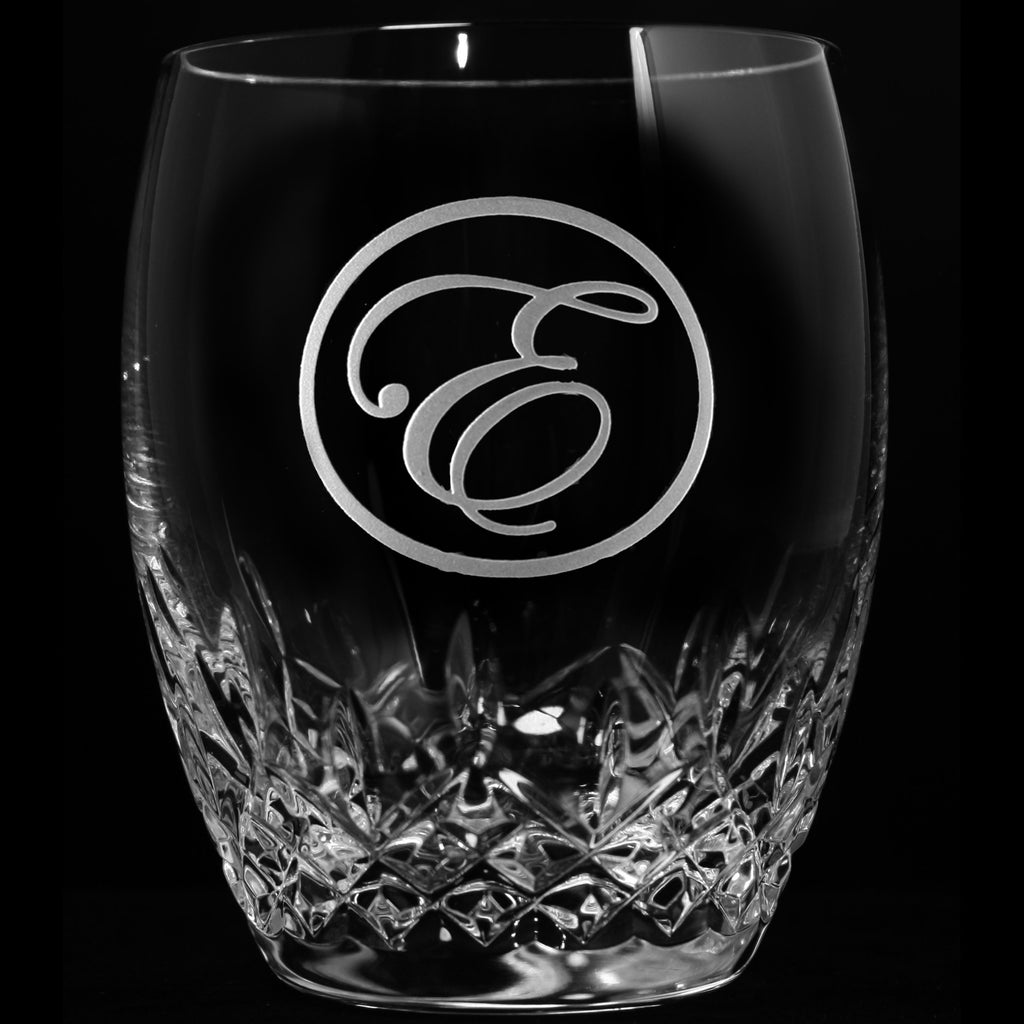 Engraved Waterford Crystal DOF, PAIR