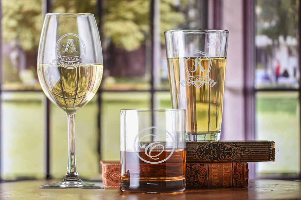 Sand Carved Barware VS Laser Etched. What is the Difference?