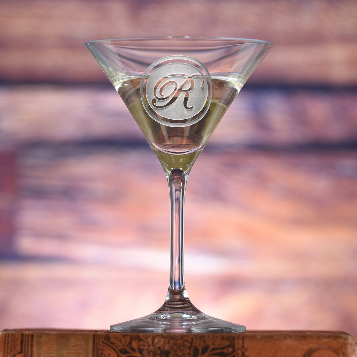 Martini Glass Cocktail Personalized Ornament