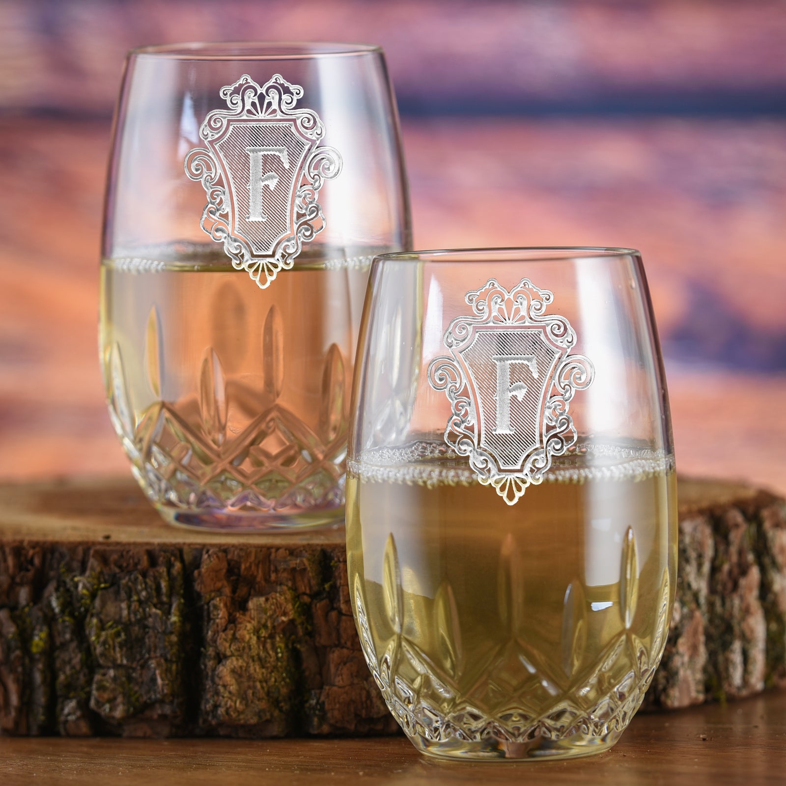 Waterford Stemless Wine Glasses