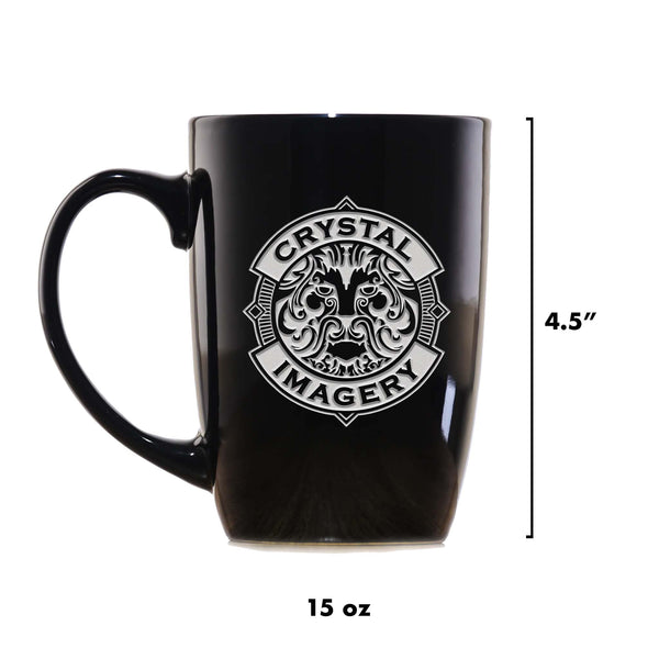 Deep Carved Army Coffee Mugs at Wholesale