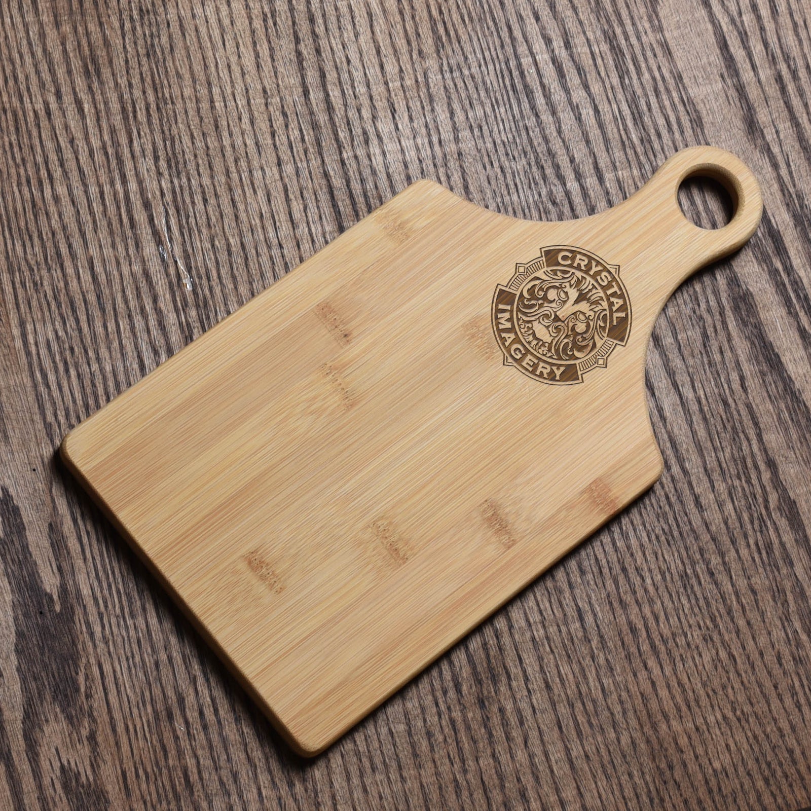 Custom Paddle Charcuterie Cheese Board, Logo Design