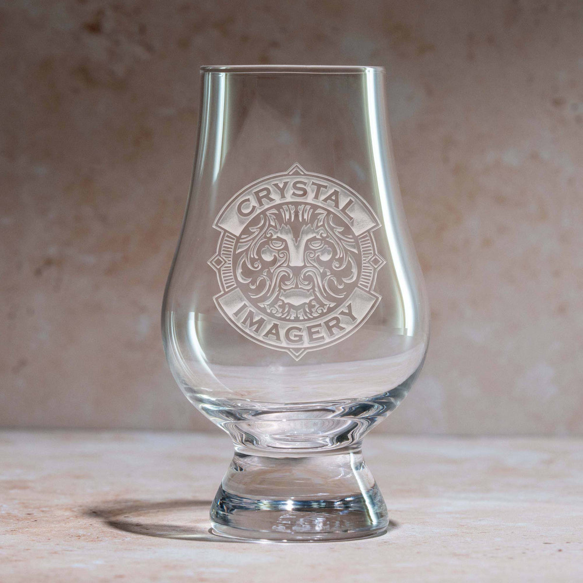 Custom Logo, Engraved Glencairn Glass