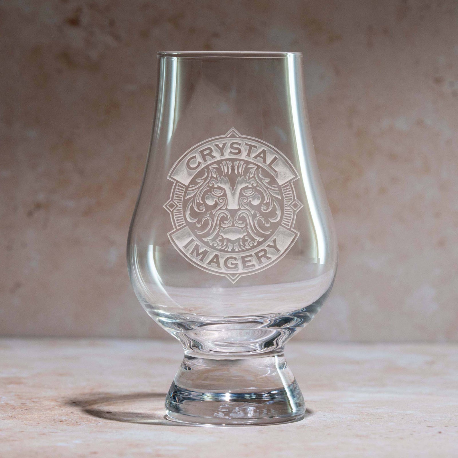 Custom Logo, Engraved Glencairn Glass