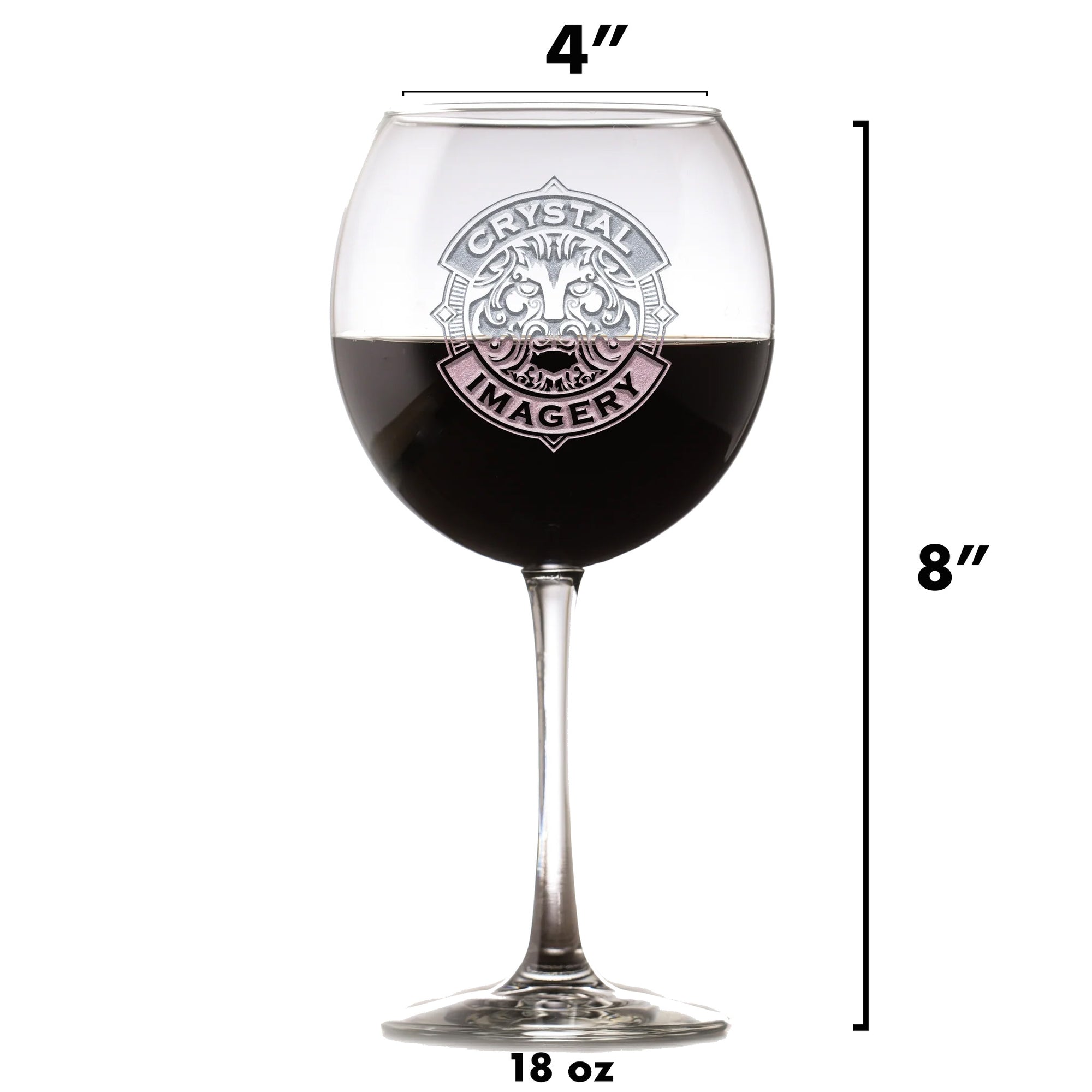 This Wine is Awful, Get Me Another Glass" Moira Rose Wine Glass - Crystal  Imagery