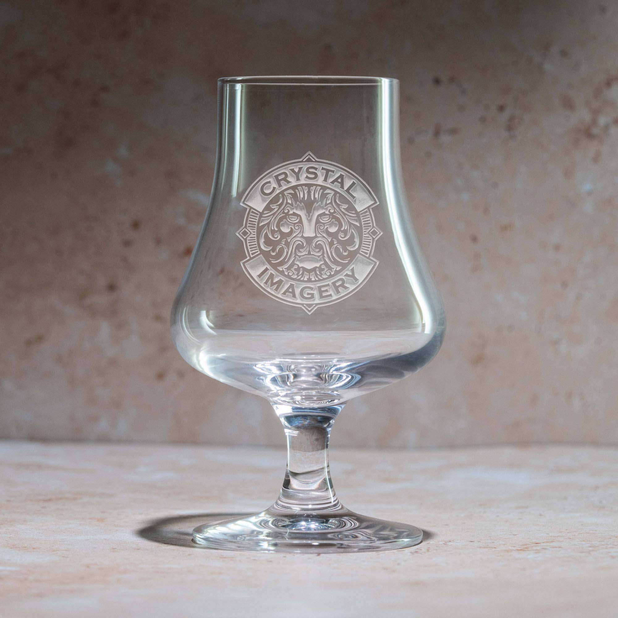 Logo Crystal Nosing Tasting Glass