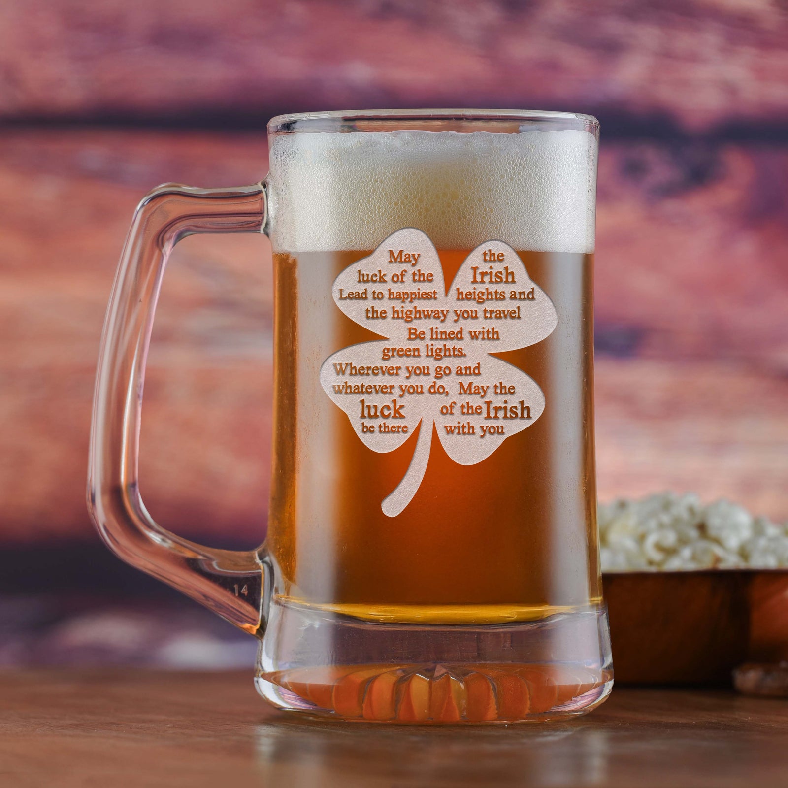 An Irish Toast, St-Patrick's Day Beer Mug