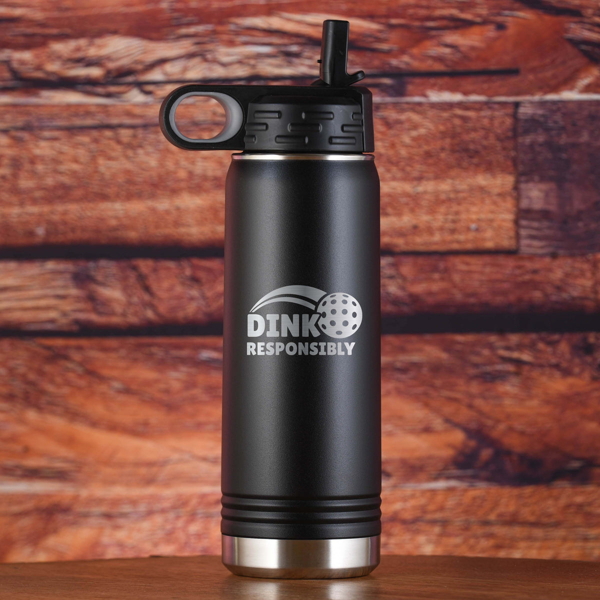 Pickleball "Drink Responsibly" Water Bottle, Yeti Style