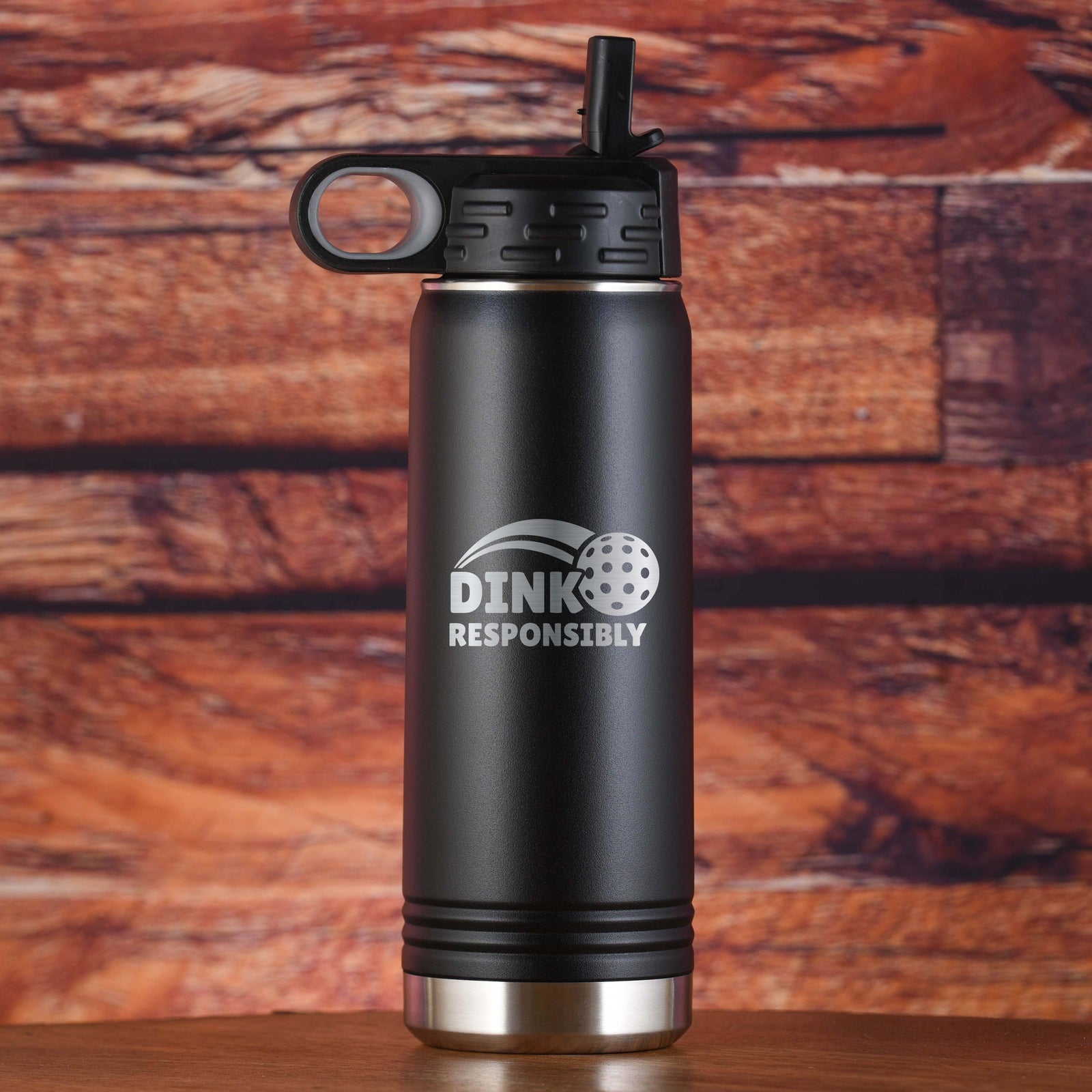 Pickleball "Drink Responsibly" Water Bottle, Yeti Style