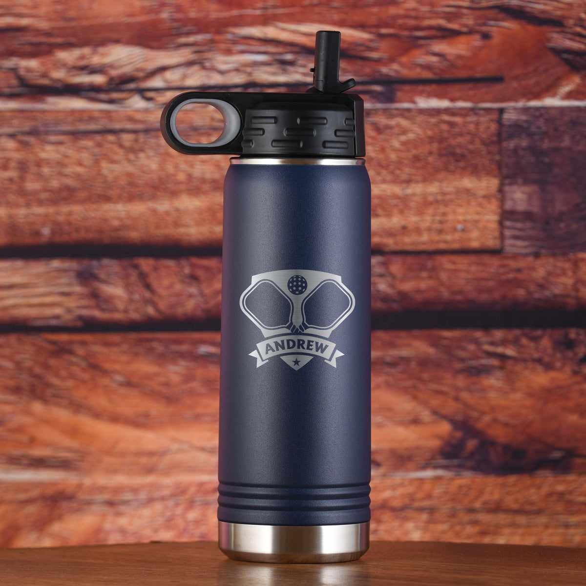 Custom Pickleball Water Bottle, Yeti Style