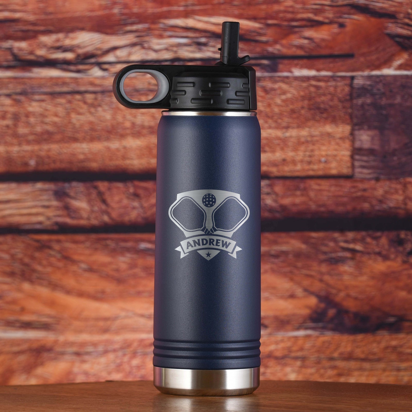 Custom Pickleball Water Bottle, Yeti Style