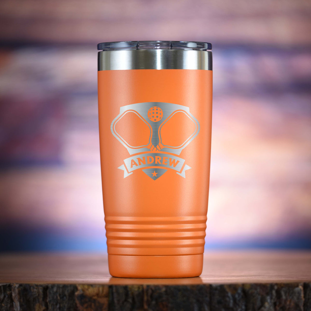 Personalized Pickleball Travel Coffee Tumbler Gift