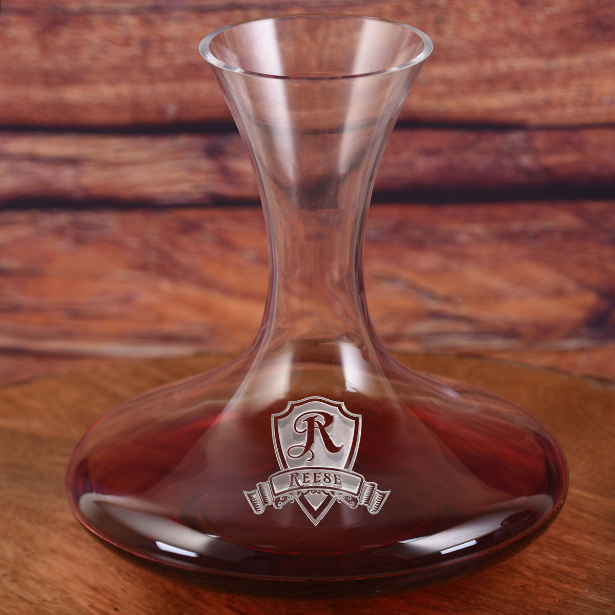 Custom Wine Decanter Engraved