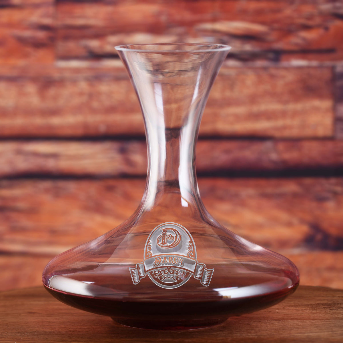 Wine Decanters, Personalized Etched