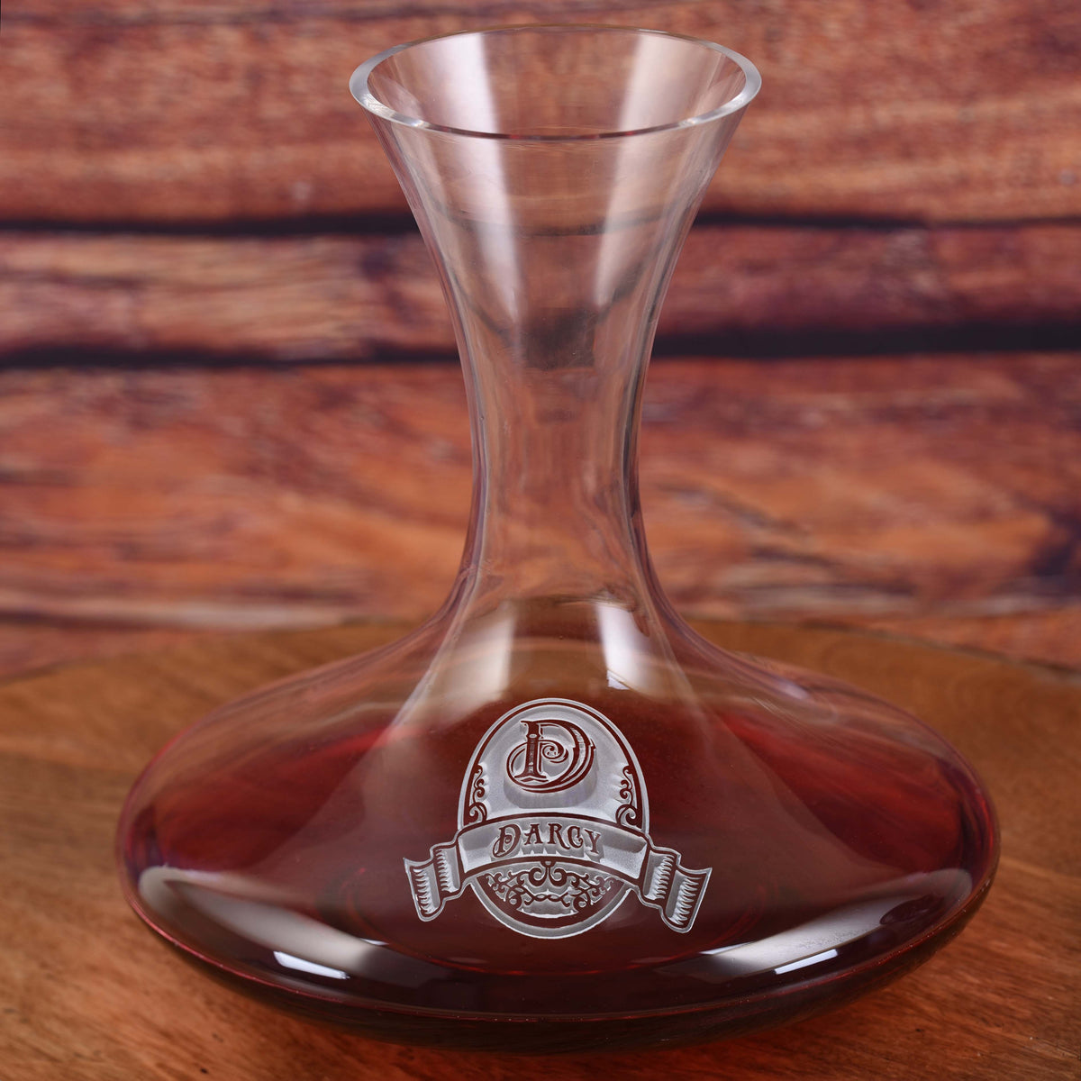 Wine Decanters, Personalized Etched