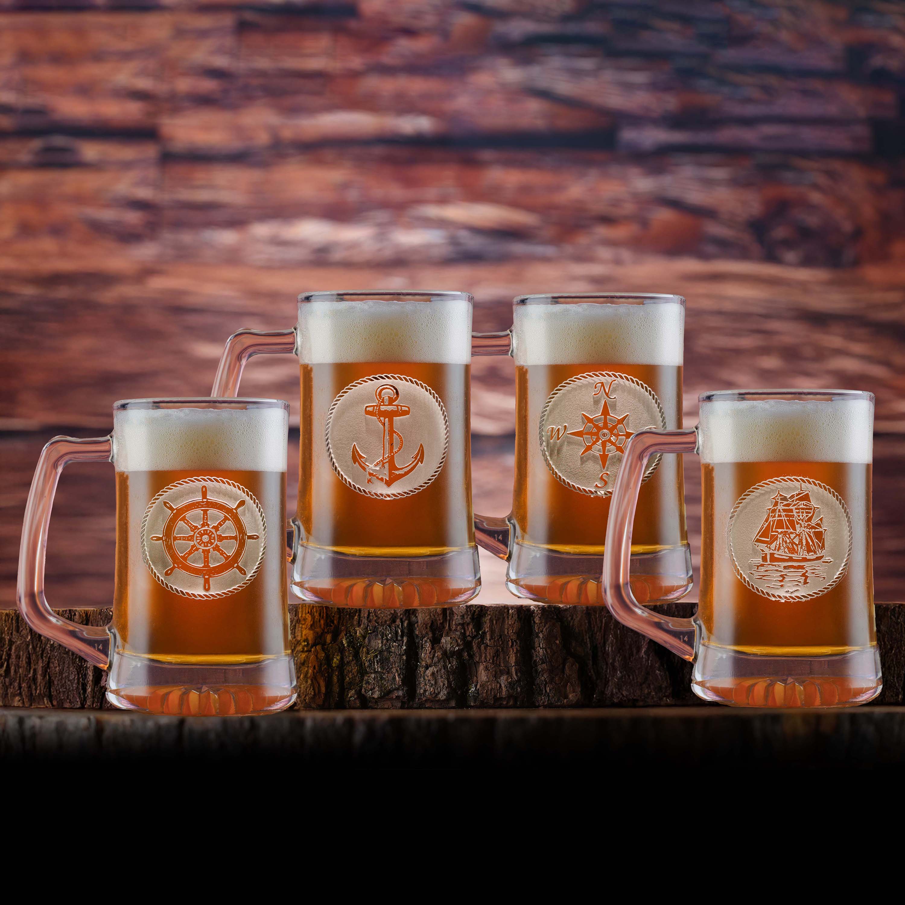 Crystal Imagery Beer Mug