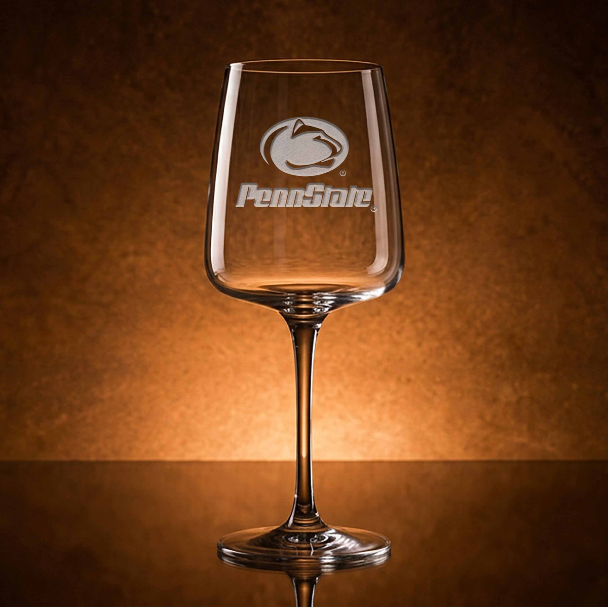 Penn State Nittany Lions Bormioli White Wine Glass