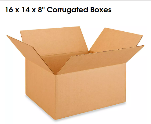 S-4564 - 16 x 14 x 8 - Corrugated Boxes