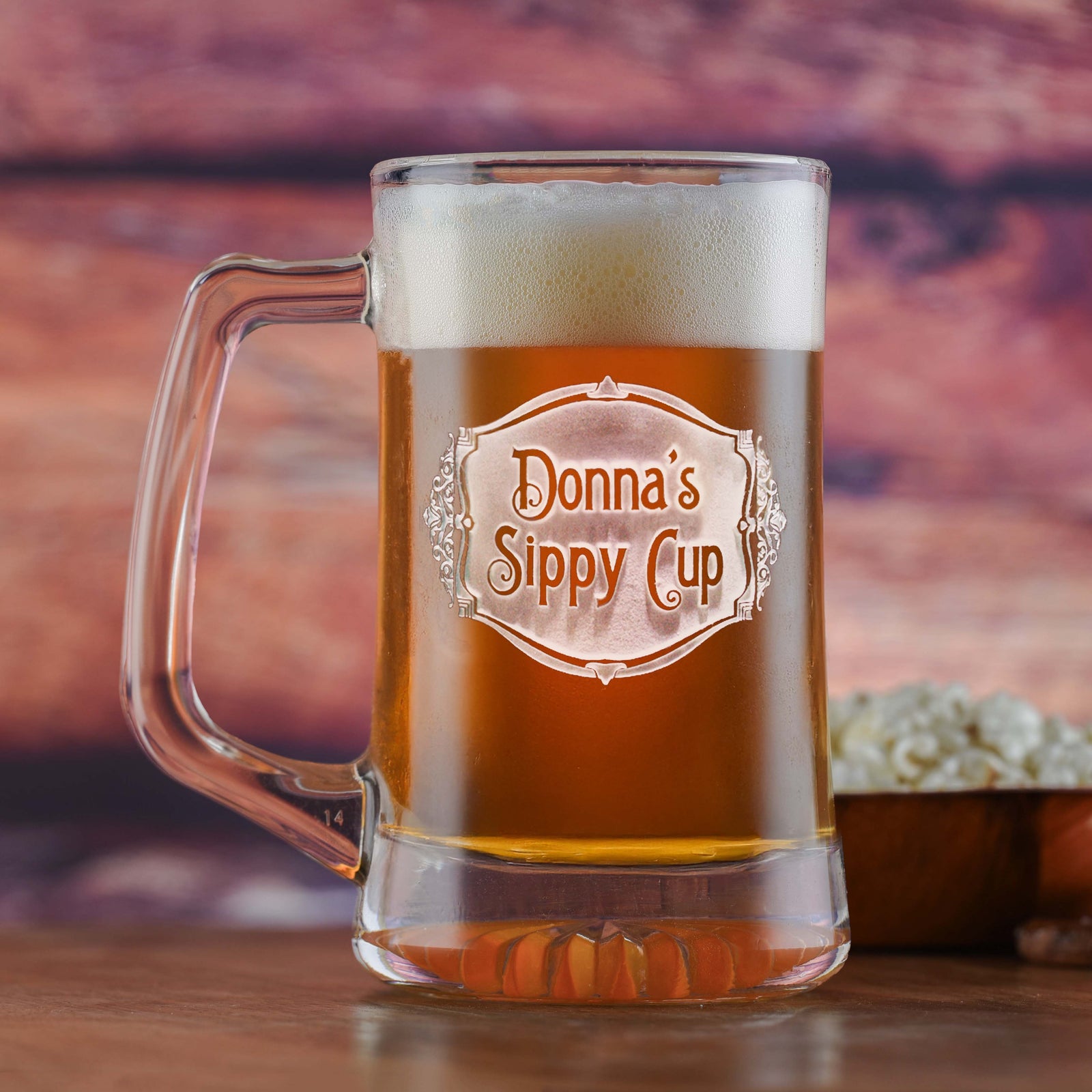 Personalized Sippy Cup, Beer Mug