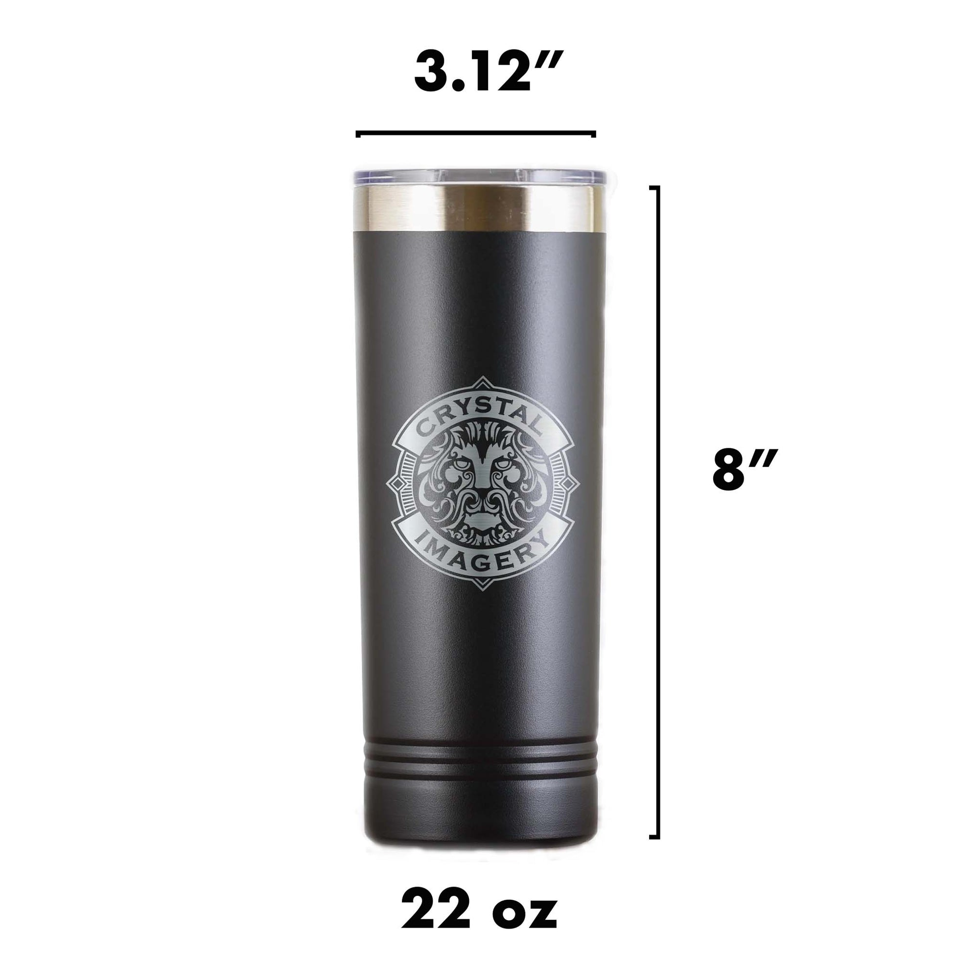 Bride & Groom Wedding Favor Gift - Skinny Travel Tumbler