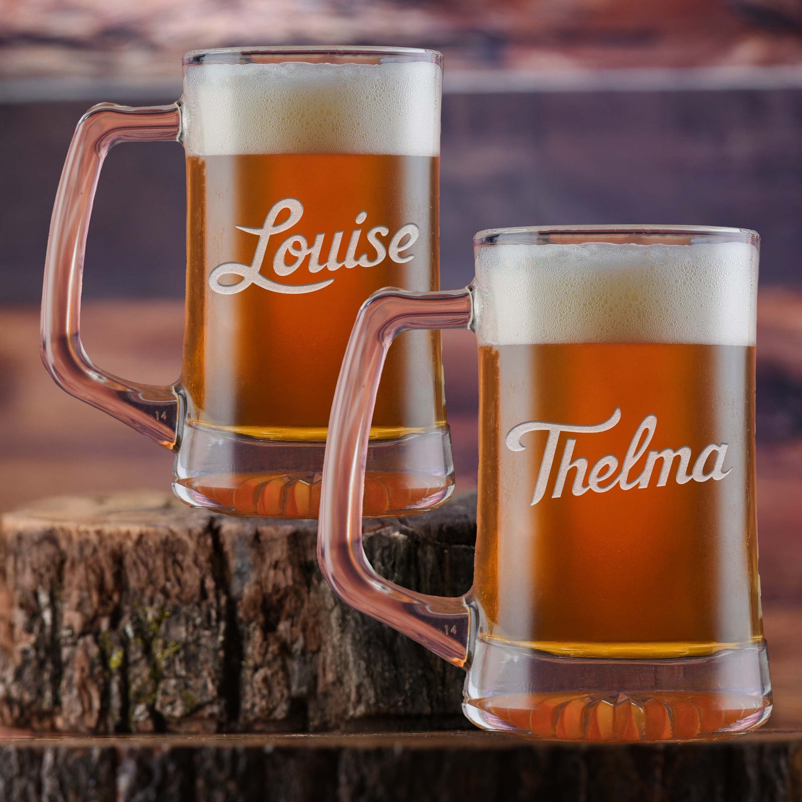 Thelma & Louise Beer Mugs