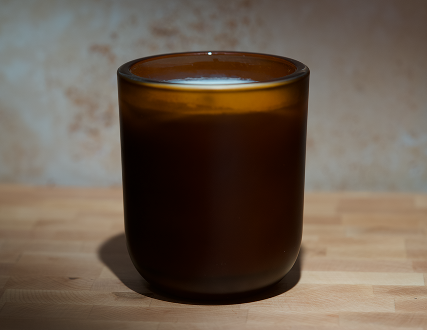 Wholesale Amber 10 ounce Candle Jar
