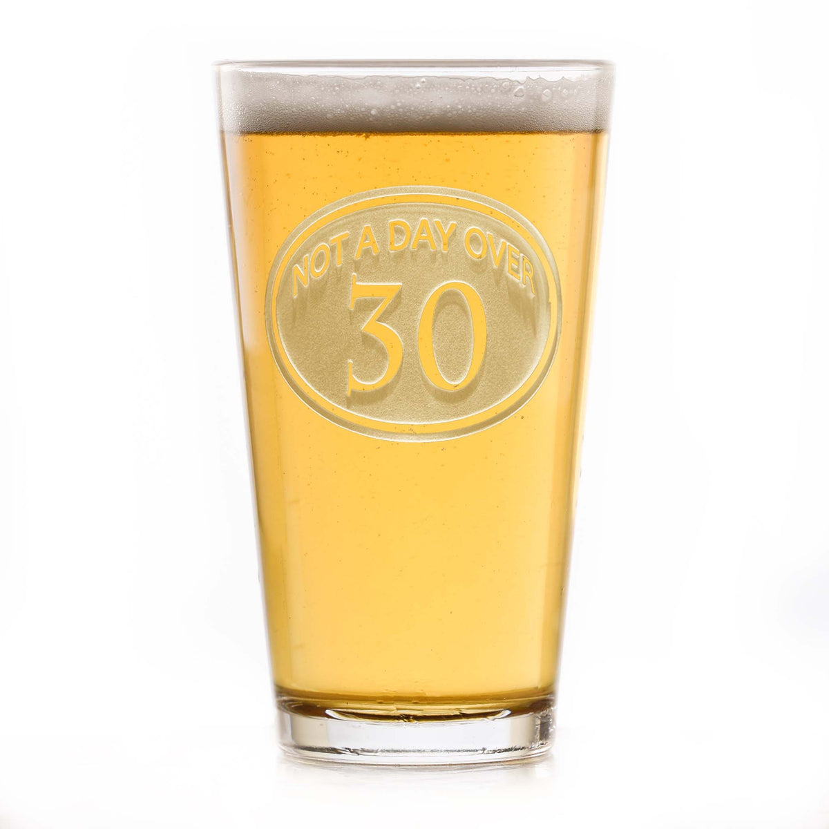 30th Birthday Beer Pint Glass