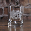 Engraved 40th Birthday Whiskey Glass