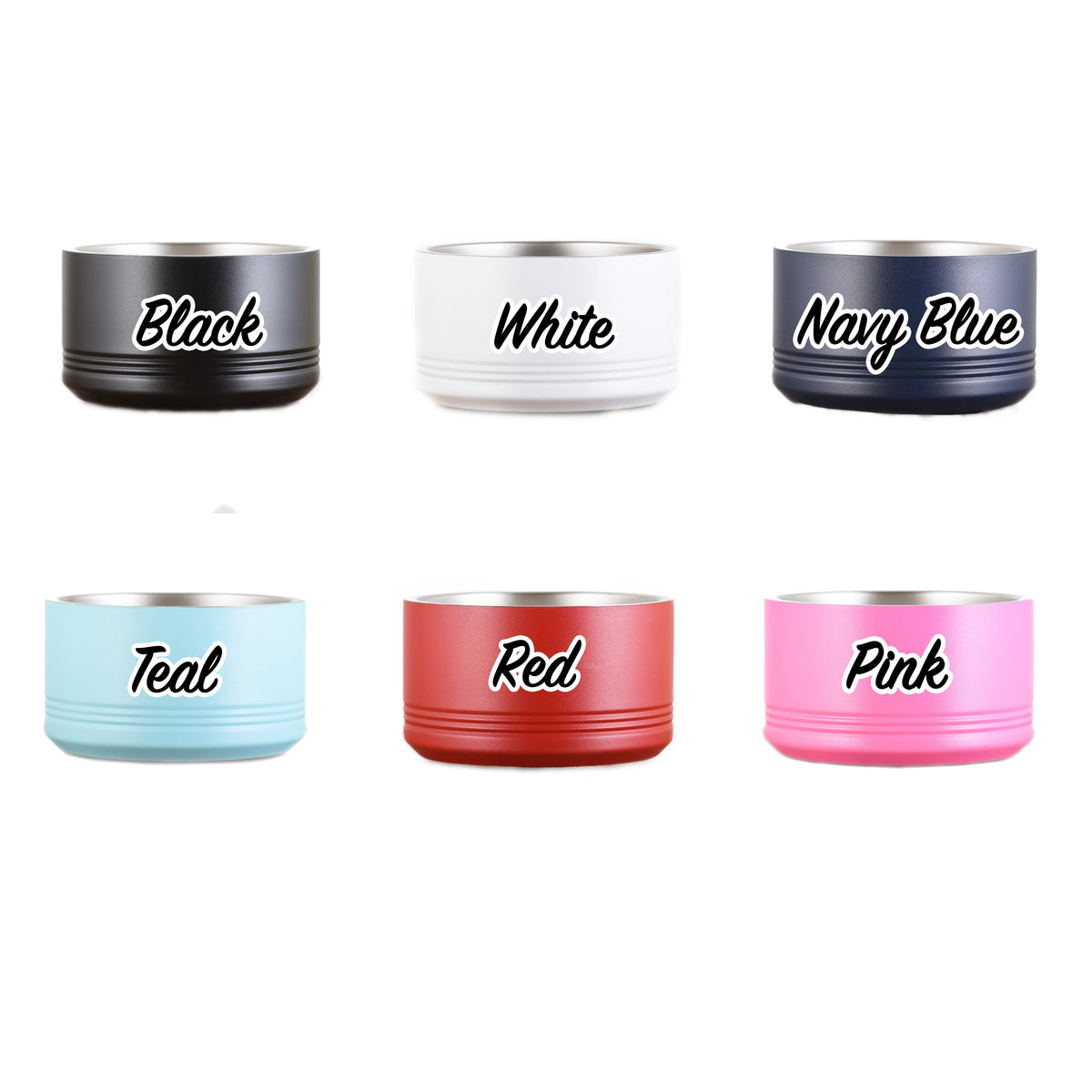 Custom, Engraved Small Pet Bowl - For Dog or Cat