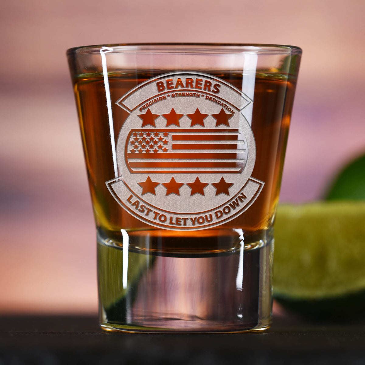 Honor Guard Shot Glass