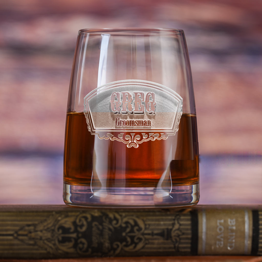 Groomsman Gift, Stolzle Experience Crystal Whiskey Glass