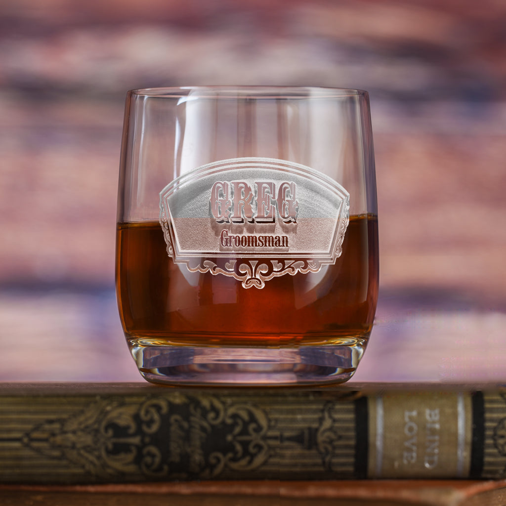 Groomsman Gift, Stolzle Weinland Crystal Whiskey Glass