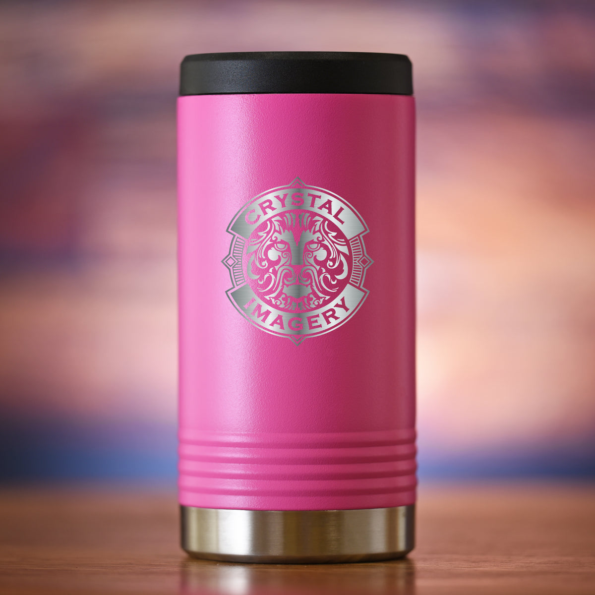 Pink Slim Hard Seltzer Holder With Your Own Logo