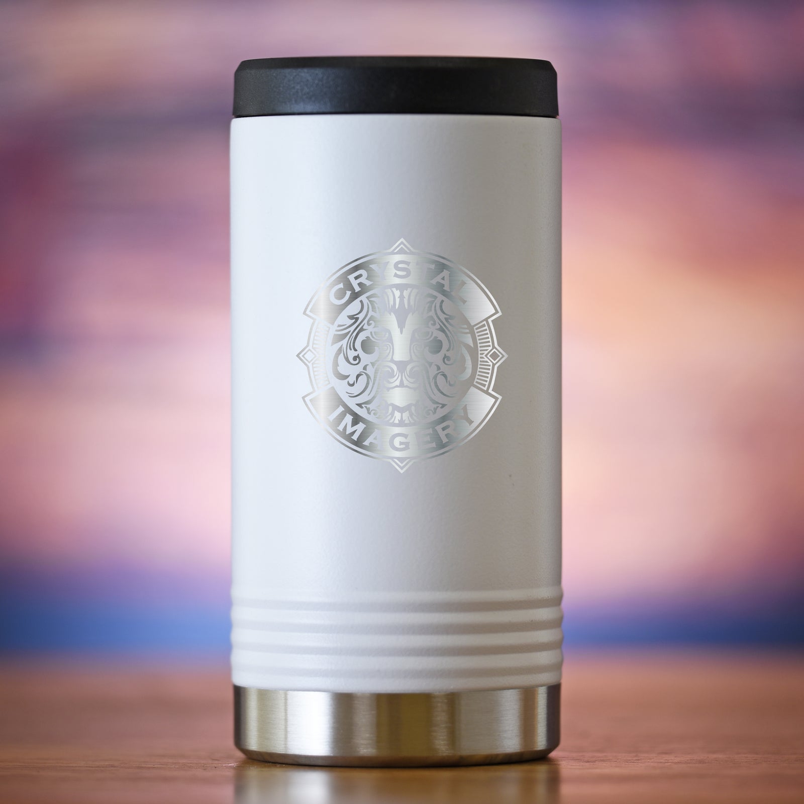 White Slim Hard Seltzer Holder, With Your Own Logo