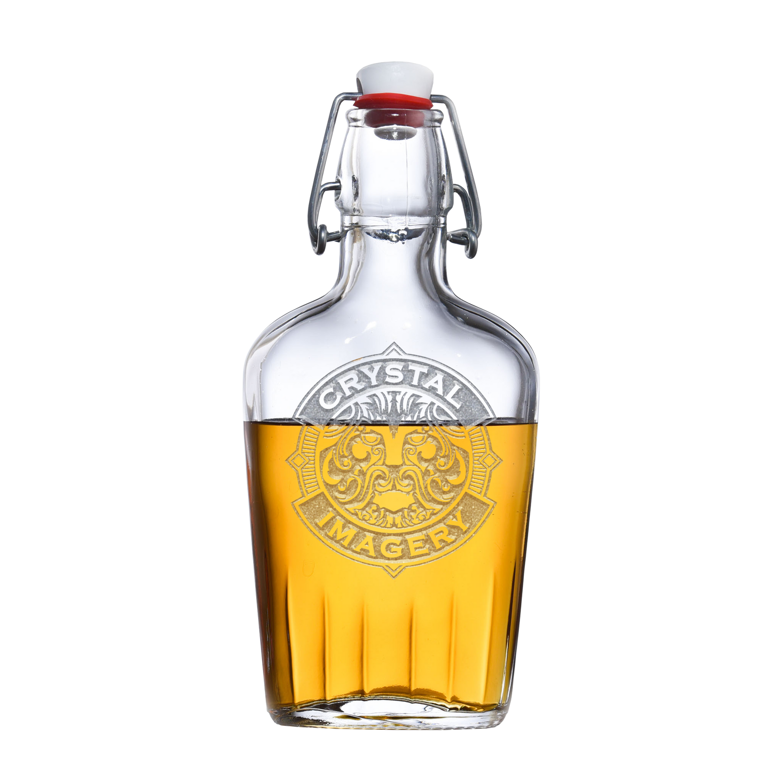 Custom Engraved Logo Flask