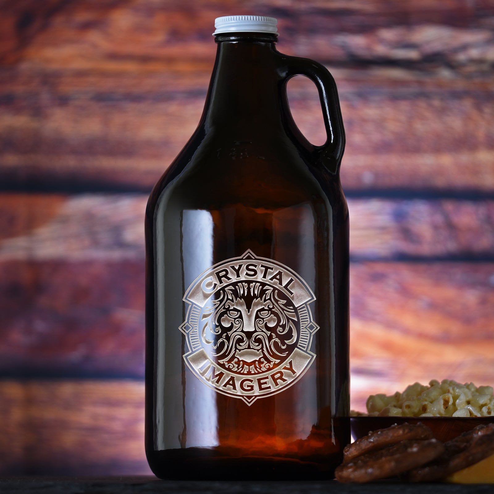 Beer Growler Custom Logo