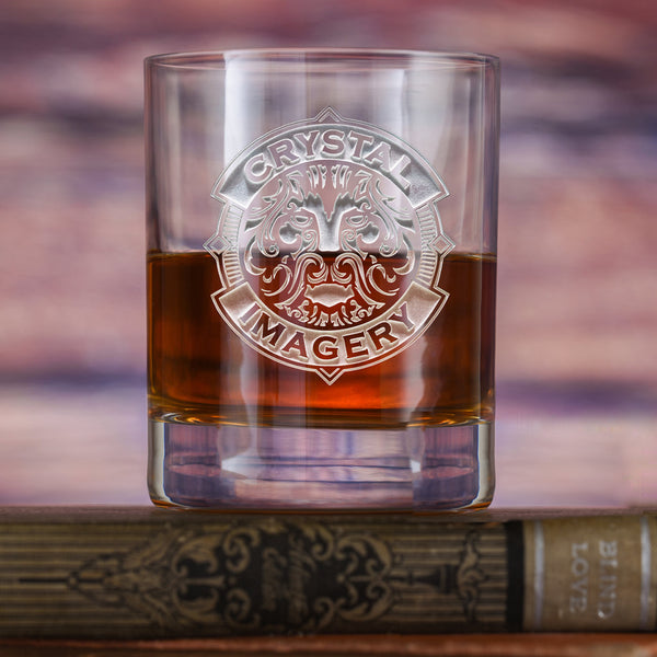 Classic Tartan Plaid Engraved Glasses Custom Beer Whiskey 