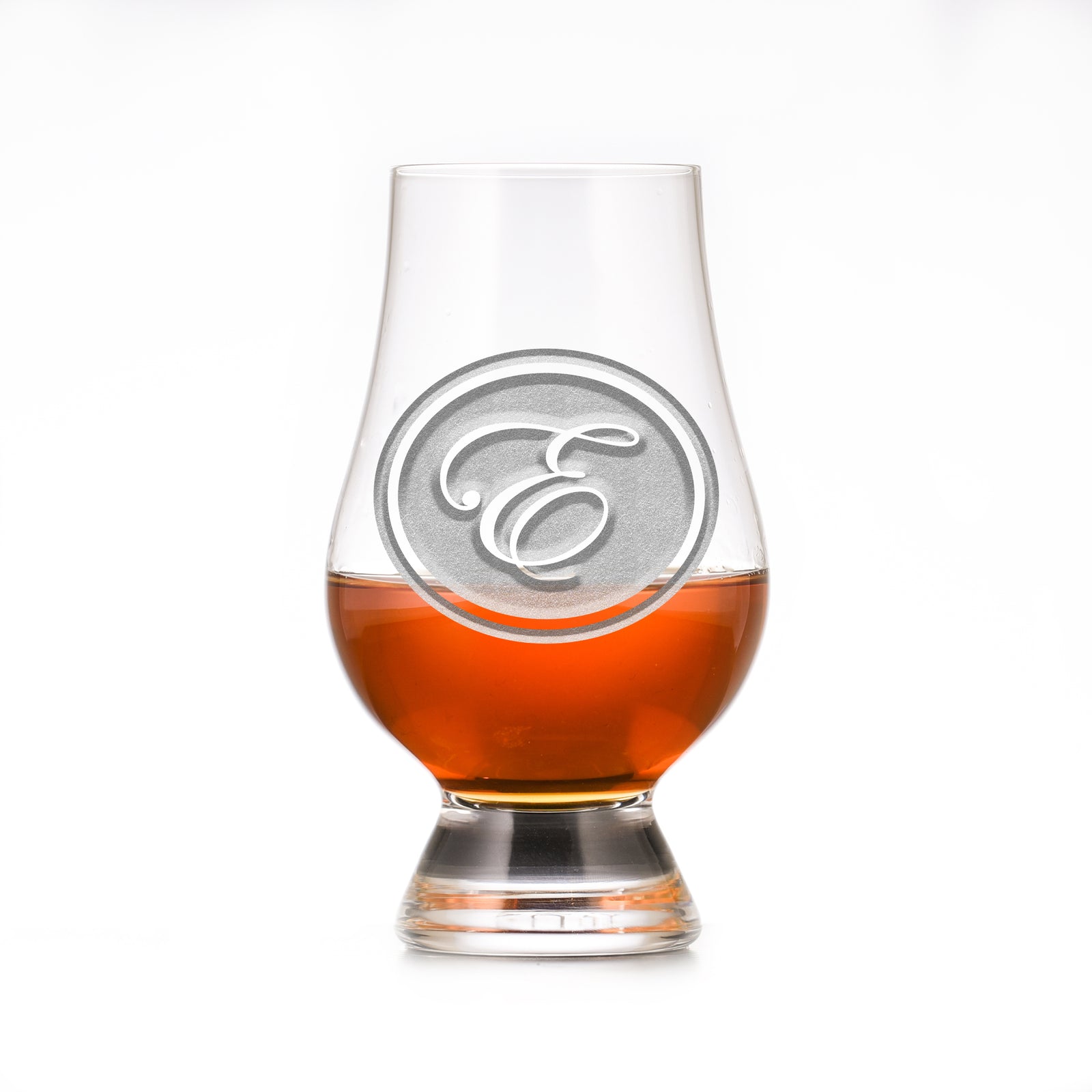 Glencairn Scotch Glass with Monogram, Engraved
