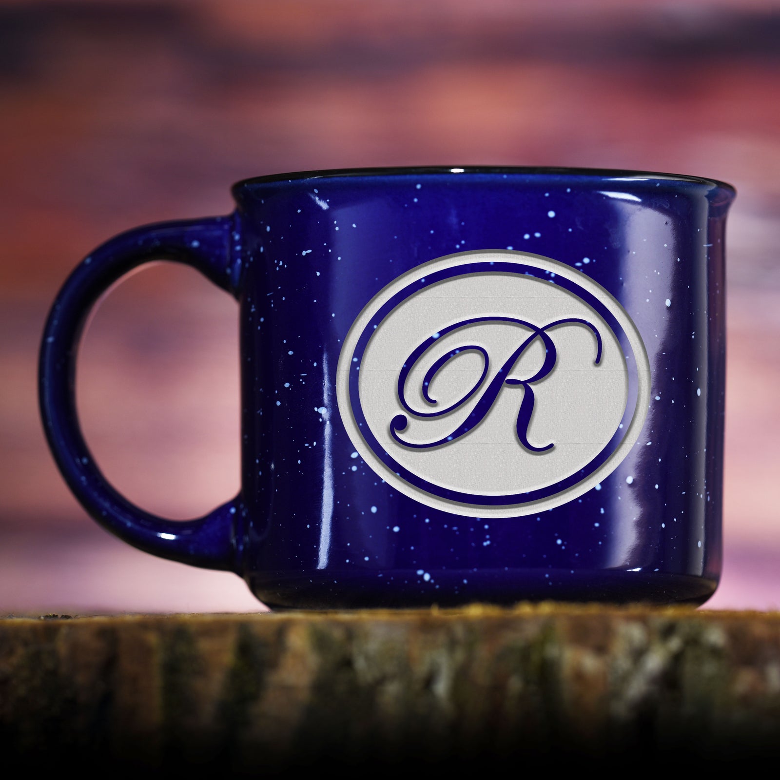Traditional Monogram Campfire Mug Gift