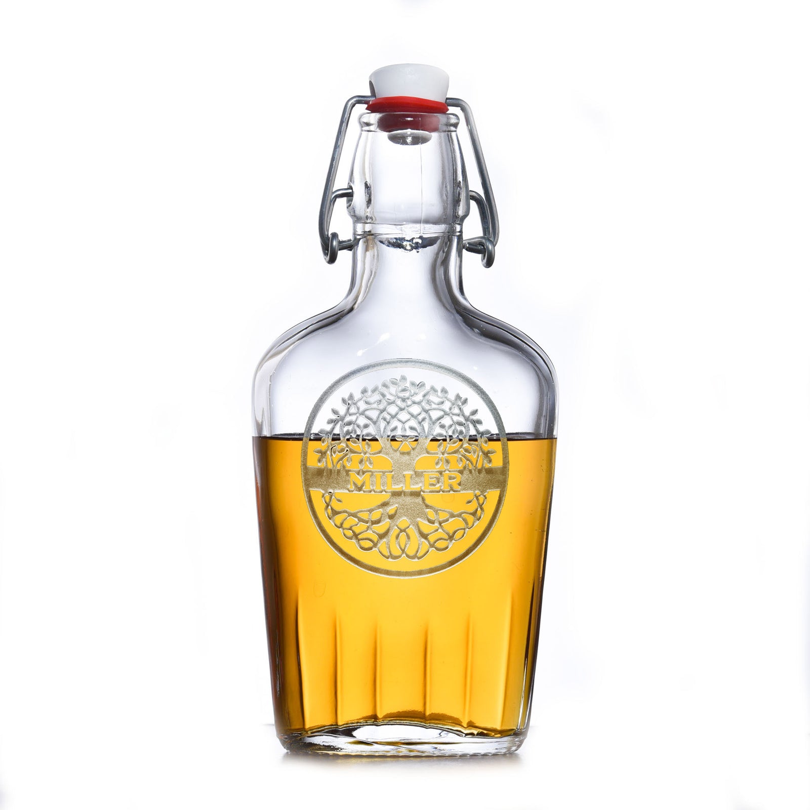 Family Tree Custom, Engraved Hip Flask