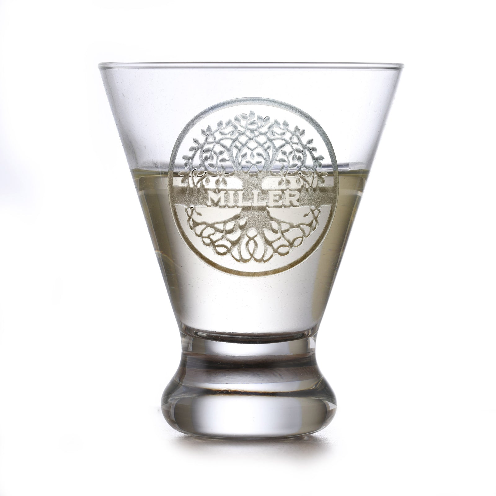 Custom, Engraved Martini Glass