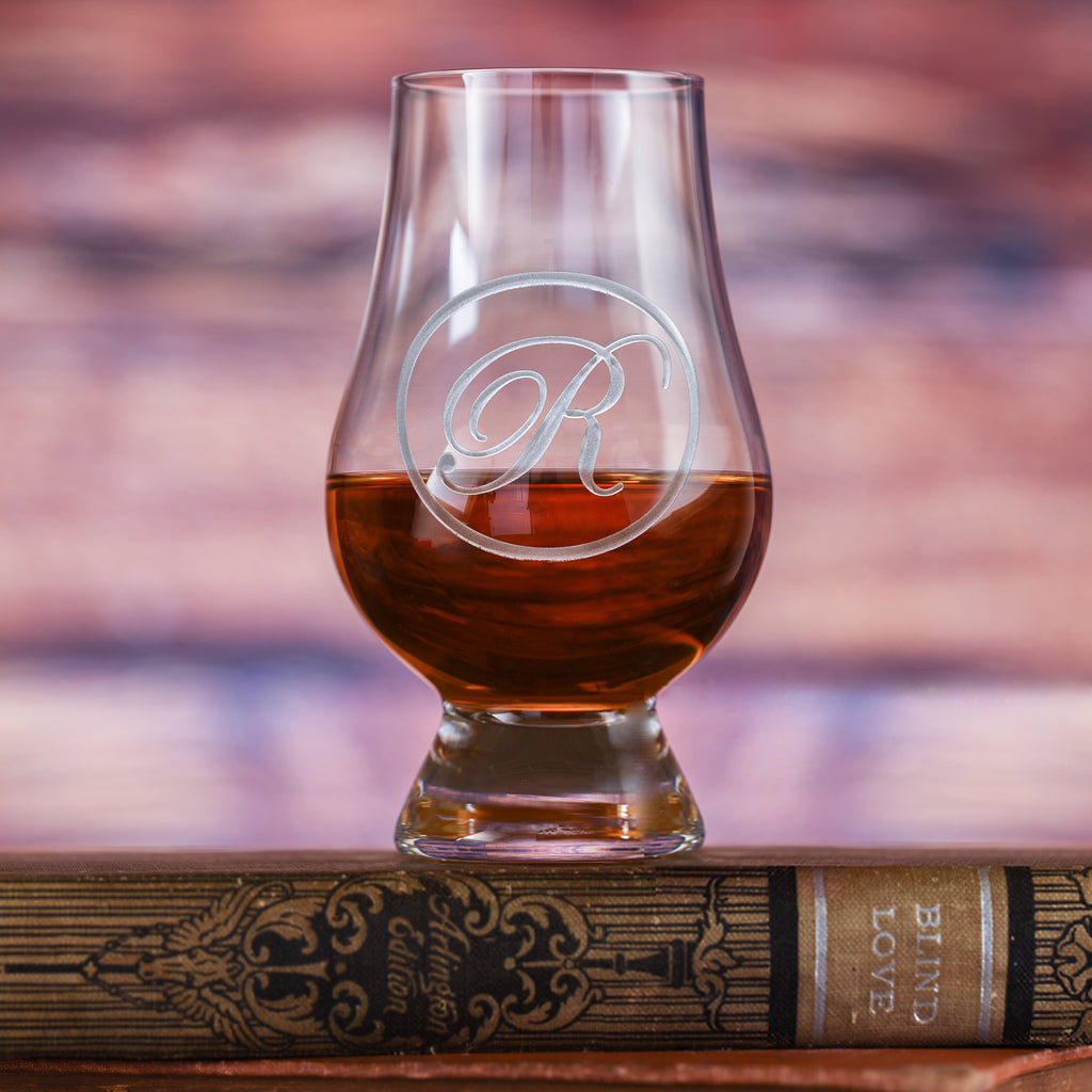 Monogrammed Glencairn Whisky Glass