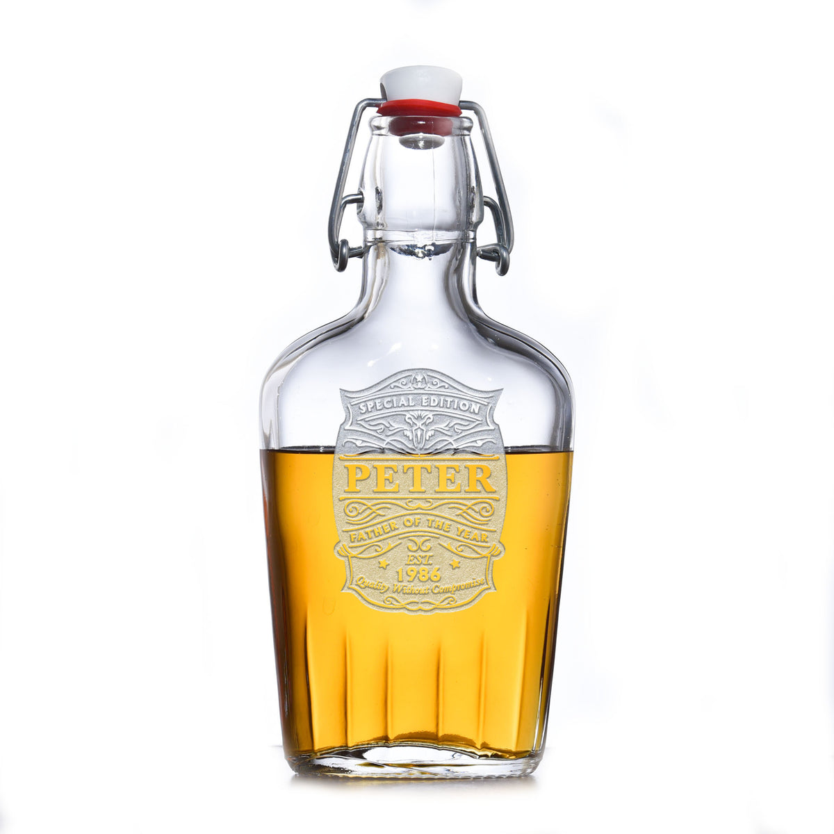 Father of the Year Flask - Gift for Dad